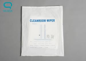 China Binder Free 50gsm Sterile Cleanroom Microfiber Wipes wholesale