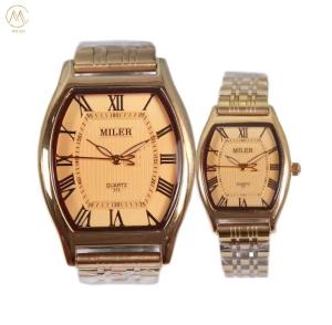 China Wholesale Custom Logo Stylish Couple Watch Stainless Steel Fashion Quartz Watch wholesale