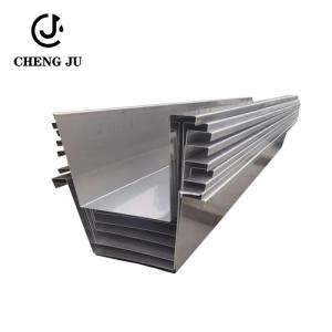 China 5mm Roof Rain Gutter High Strength Zinc Aluminum Synthetic Material wholesale