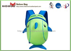 China Dolphin Kids Outdoor Backpack , Preschool Girl Backpacks Multi Colors wholesale
