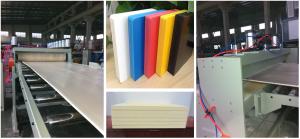 China ABB PVC Foam Board Sheet Extrusion Line Flame Retardant wholesale