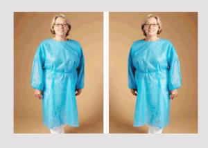 China Water Resistant Disposable Surgical Gown Ultrasonic Seam Customzied Color wholesale