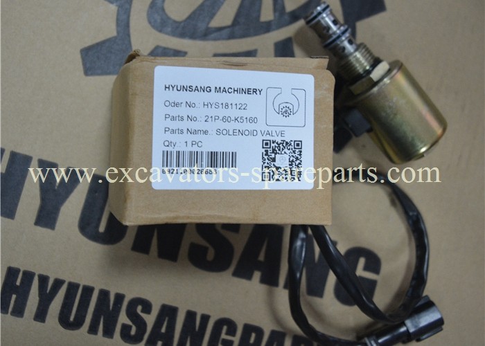 723-90-51100 21P-60-K5160 Excavator Solenoid Valve Assy For Komatsu PC240-6K