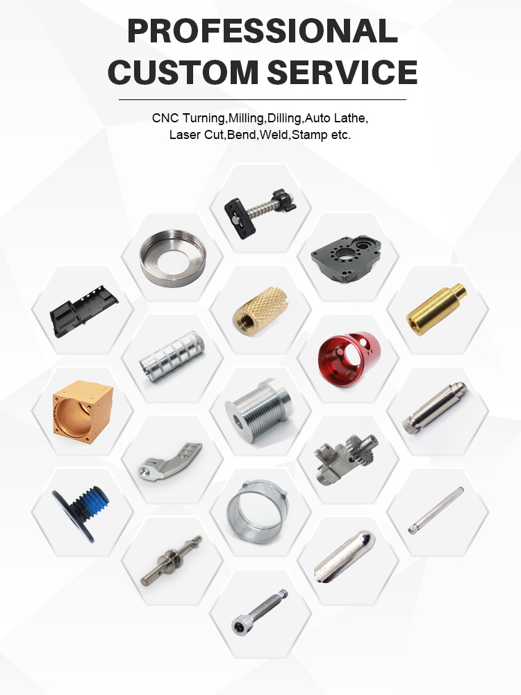 Precision CNC Turning Metal Aluminum Stainless Steel Shaft OEM Machining Parts