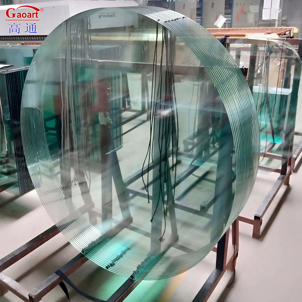Smooth Glass Texture Thick Transparent Window for Building Unbreakable Tempered Glass