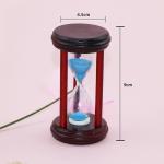 Customized Wooden Hourglass 2 Minute Vintage Sand Clock Hourglass