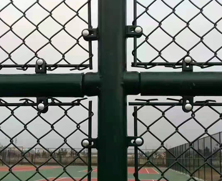 Pvc Coated Wire Mesh 50 Ft Chain Link Fence Playground Diamond