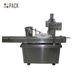 China Stainless Steel Glass Bottle Capping Machine PLC Control Electric Bottle Capper wholesale