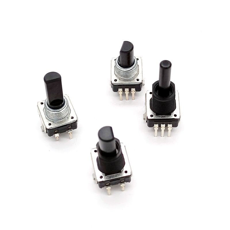 ISO EC12 Rotary Knob 5mA Dual Concentric Rotary Encoder With Push Button