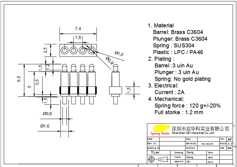 pogo pin,pogo pin connector,magnetic pogo pin connectors,cnc parts