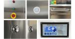 304 stainless steel heavy duty air shower | 1240x2000x2100mm Specifications |