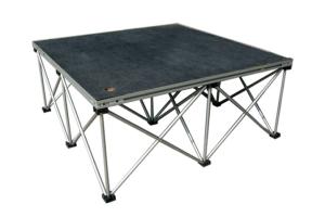 China Collapsible Aluminum Movable 1.22*1.22m Portable Stage Platform Outdoor wholesale
