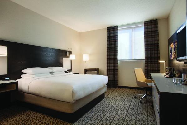Hotel Executive Suite Bedroom Furniture Double Bed with TV storage Cabinets by