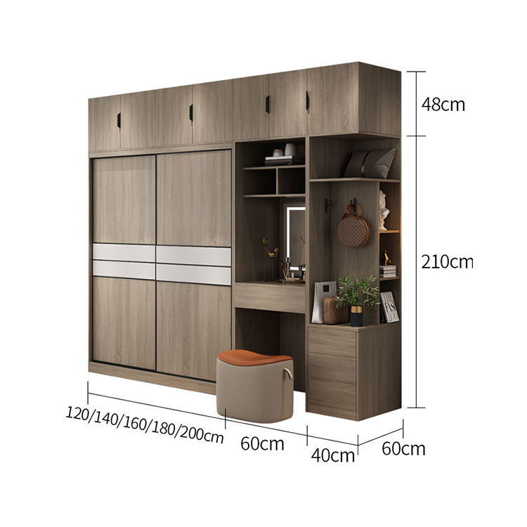 Whole House Wood Furniture Customization home Wardrobe Cabinet