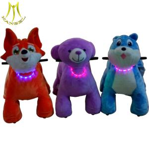 China Hansel indoor rides on animals made in china and coin operated electric animal with ride on animal cars wholesale