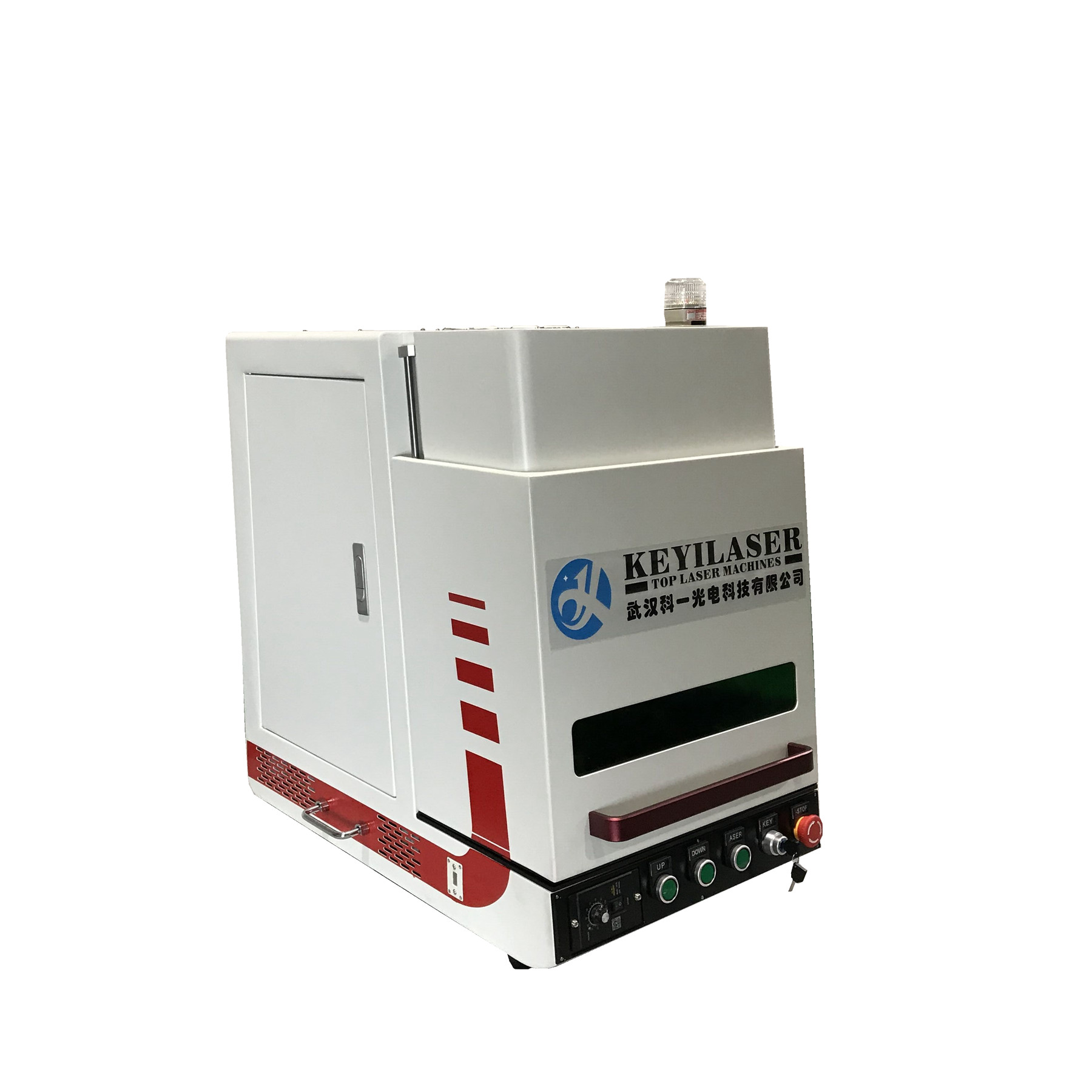CE Standard Europ Enclosed Fiber Laser Marking Machine 20w 30w 50w