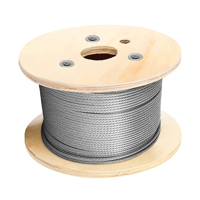 7*19 5mm Stainless Steel Wire Rope Major Diameter For Hang The Headlights 0