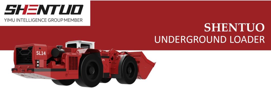 Volvo Diesel Engine 14ton Underground Loader SL14 Loader for Mining Equipment