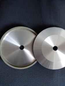 China Industrial Ceramic Bond Grinding Wheel Environmental Protection 12A2 / 20 /45 deg For Carbide wholesale