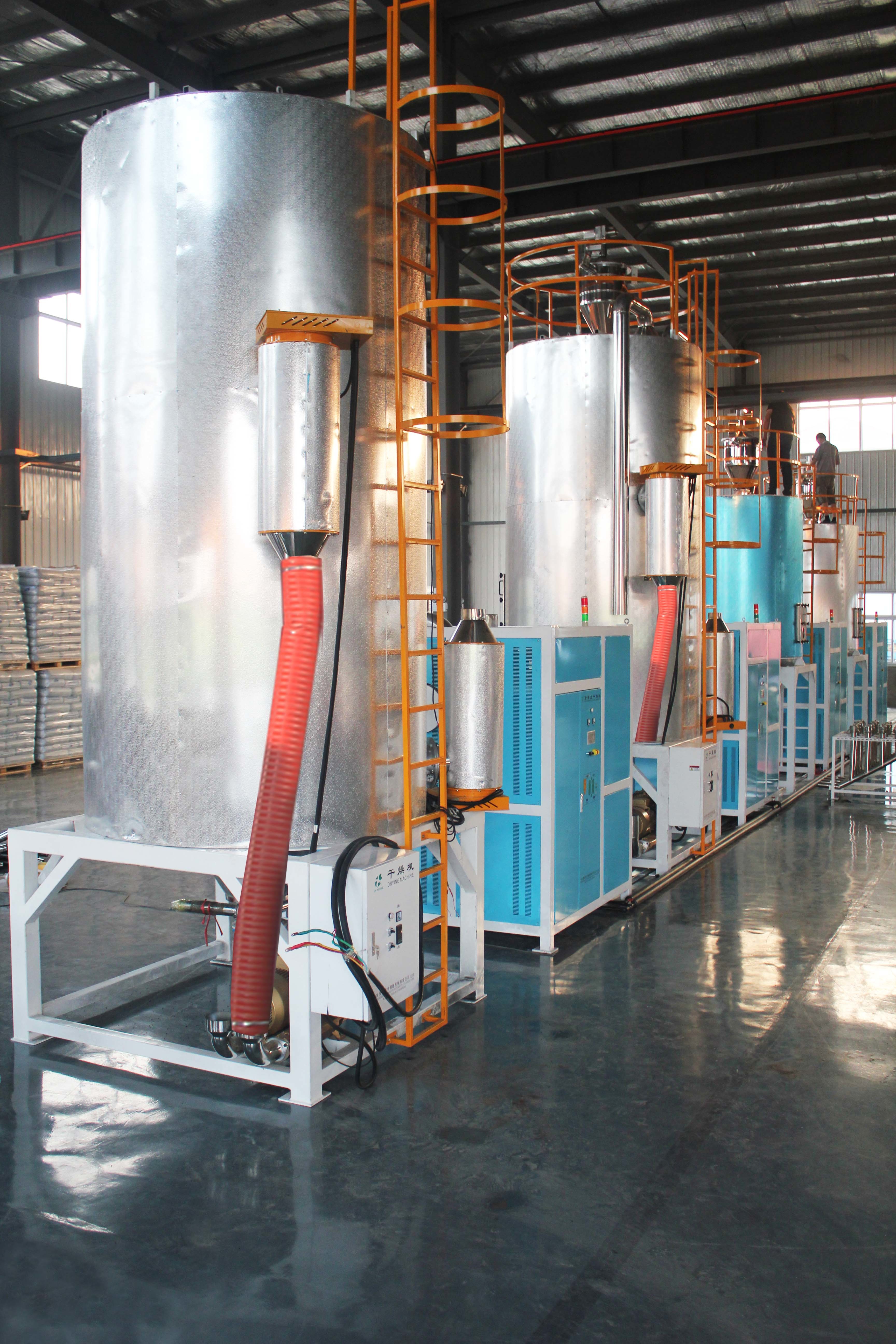 Molecular Seive PET Crystallizer Dryer / Industrial Dehumidification Equipment