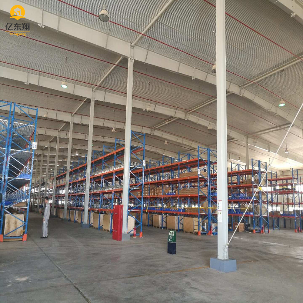 Prefab Steel Hangar Buildings Galvanized Prefabricated Steel Construction Warehouse