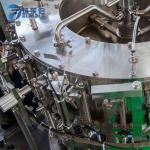 6000bph SUS316 Glass Bottle Filling And Capping Machine Rotary