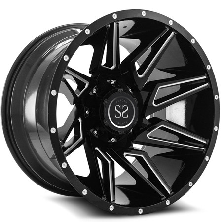 Pcd 139.7mm 4x4 Off Road Alloy Wheels For Trucks 6x139.7