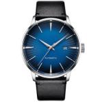 3atm Leather Strap Wrist Watch OEM 43mm Gents Quartz Watches Stainless Steel
