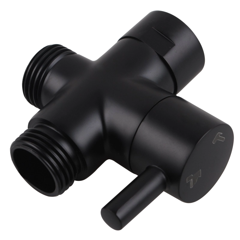 2024 Square Brass Black Toilet Bidet Spray Diverter Wash Kit end Simple Fashion Style
