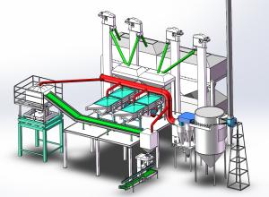 China Automated Activated Carbon Manufacturing Machinery High Productivity wholesale