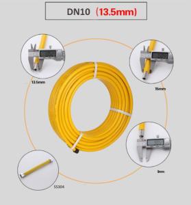 China DN10 Gas Hose For Commercial Kitchen Rohs Certified High Pressure Resistant wholesale