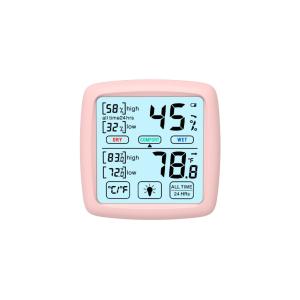 China Indoor Temperature And Humidity Gauge Hygrometer Monitor Bedroom Basement wholesale