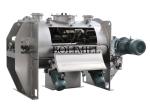 Stainless steel Chopper Spiral 200L Horizontal Plough Mixer