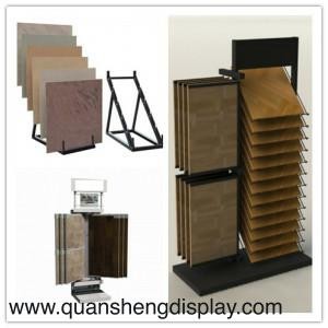 Tile Quartz Marble New Design Showroom Floori Marble Exhibition Rack, Metal