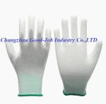 EN388 CE 3121 Auto Repair Pu Coated Nylon Knitted Gloves