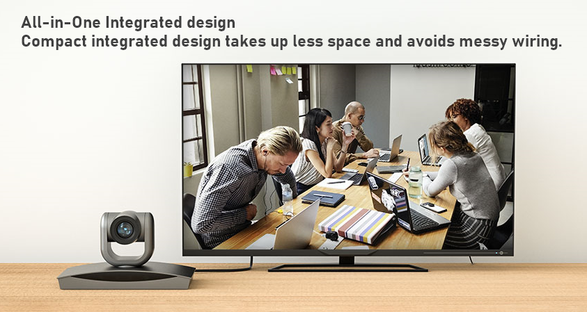 1080p camera Windows Integrated audio and video intelligent terminal platform All-in-One 20x Video Conference Camera Cod