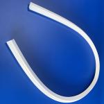 Extruded High Transparent Silicone Rubber Profiles For LED Lights