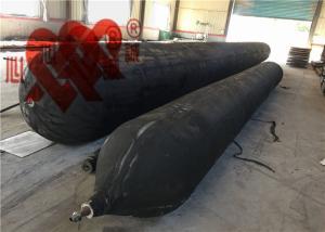 China ISO9001 Black Marine Rubber Airbags Ship Launching Balloon For Heavy Duty wholesale