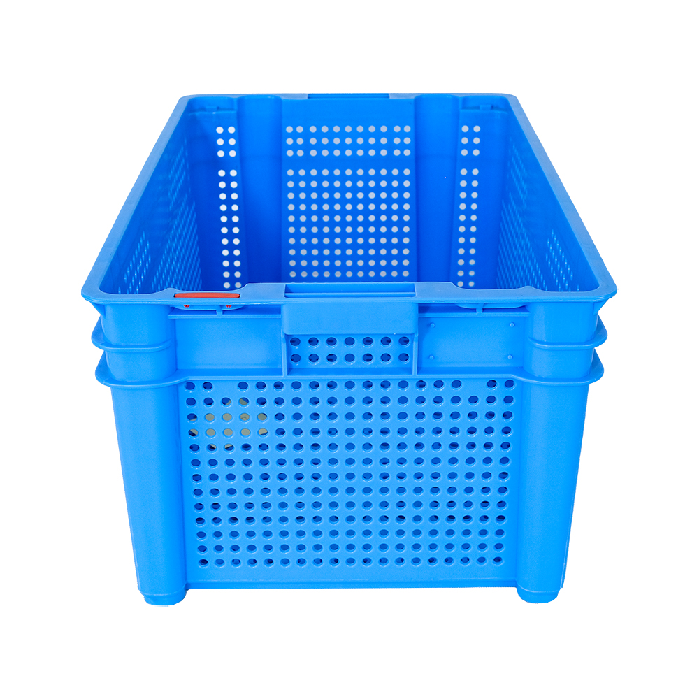 PP Moving Nestable Stackable Basket for Storing and Transporting Fresh Vegetables