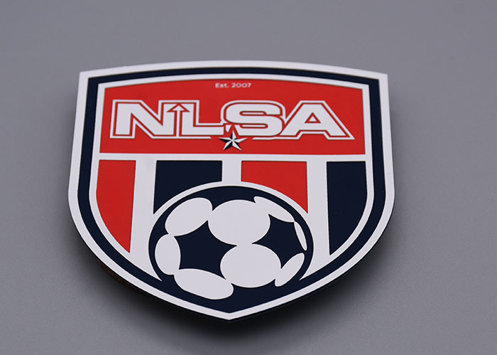 1.0mm Custom Heat Transfer Printing Label With 3 Colours Silicone Logo