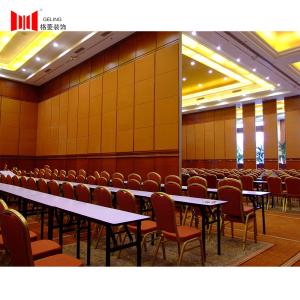 China 110mm Soundproof Collapsible Partition Wall 32kg/M2 Movable Acoustic Walls wholesale