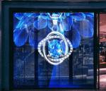 Outdoor Indoor Glass Transparent LED Film Display 1000*500mm 1000*1000mm Cabinet