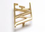 Simple Design Gold Color Stainless Steel Personalized Belt Buckles Metal