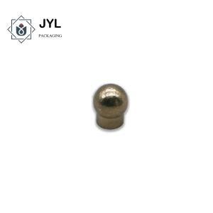 China Lightweight Cologne Bottle Caps , Ball Shape Zamac Perfume Cap wholesale