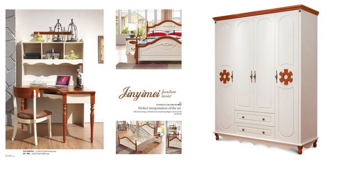 Concise Bedroom Furniture Classic Storage Children Book Table