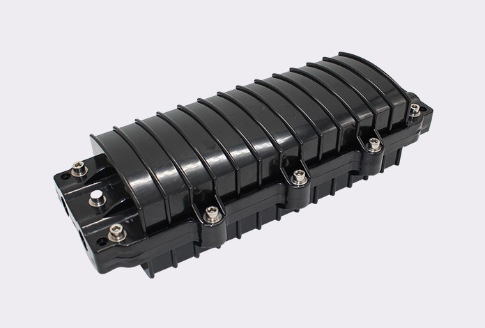 700 1.5KG Horizontal Fiber Optic Splice Closure 48 Cores For Proper Cable Management