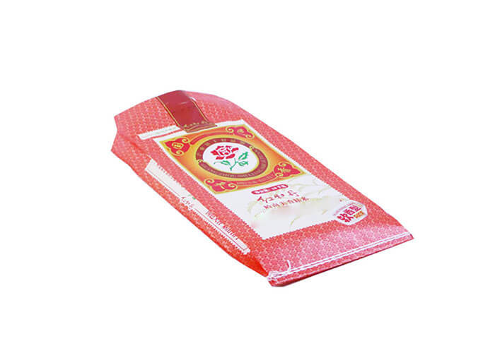 Food Grade PP Flour Packaging Bags Single Folded Anti - Corrosion