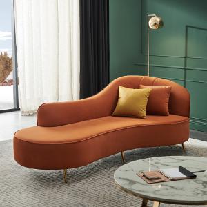 China Fashion Hotel Bedroom Furniture Guest Room Sofa Set With Metal Frame wholesale
