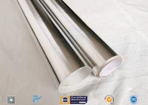 China Good Hermetic Laminated Aluminium Foil Fiberglass Fabric Smooth Surface wholesale