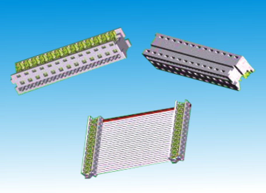 Durable Micro Match Connector DIP Type , UL RoHS Cable Wire Connector